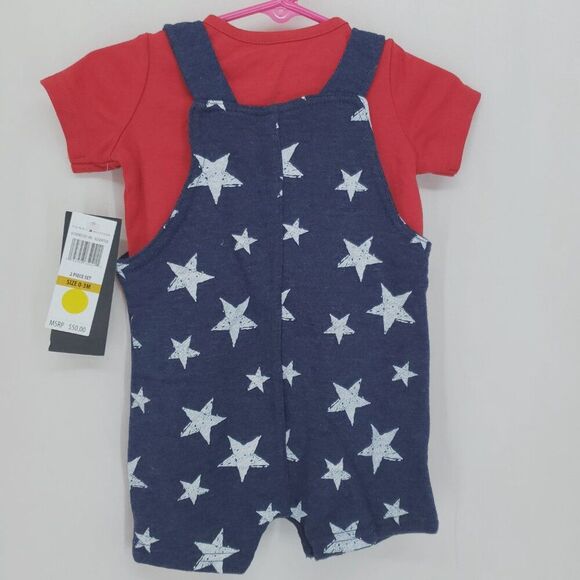 Tommy Hilfiger overall 2 piece set 0-3m (AS) - Picture 5 of 5
